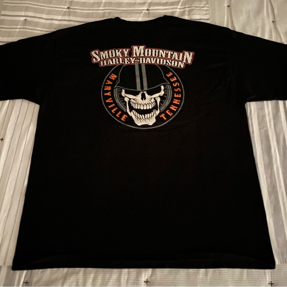😎 Mens HD Pocket Tee Smoky Mountain Harley-Davidson 😎